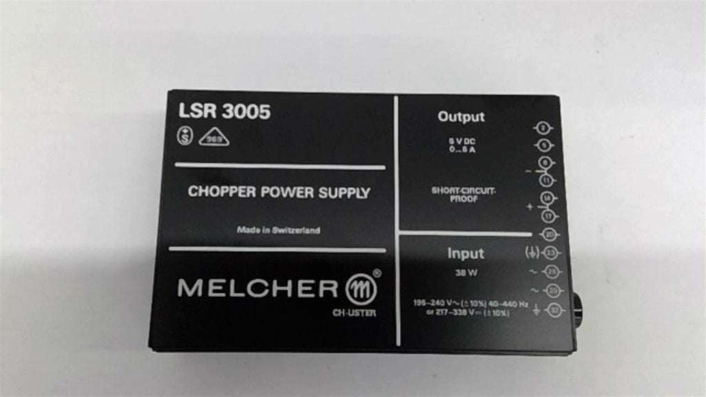 Melcher LSR 3005-7 P Chopper Power Supply
