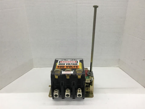 Allen Bradley 194R-NJ200P3 Fusible Disconnect Switch 200 Amp 600 Vac