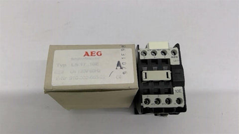 AEG 910-302-663-22 Contactor 20 Amp 600 Volts 15 HP