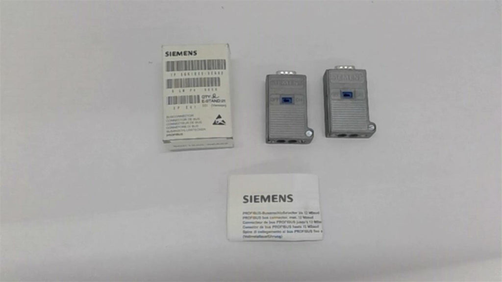 Siemens 6GK1500-0EA02 Bus Connector Lot Of 2