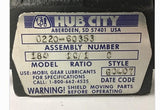 Hub City 0220-60353 Model 184 10:1 Ratio Gear Reducer Right Angle