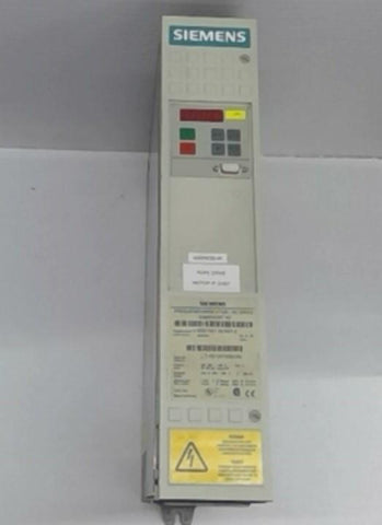 Siemens 6SE7021-0EA61-Z Frequency Converter/AC Drive Missing Latch