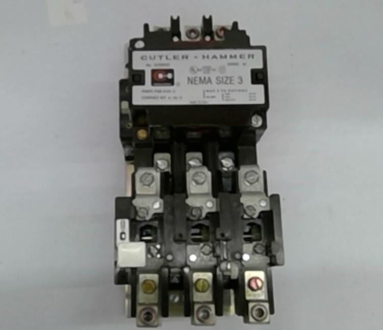 Cutler-Hammer A10EN0 Size 3 Starter 460 volt 50 Hp