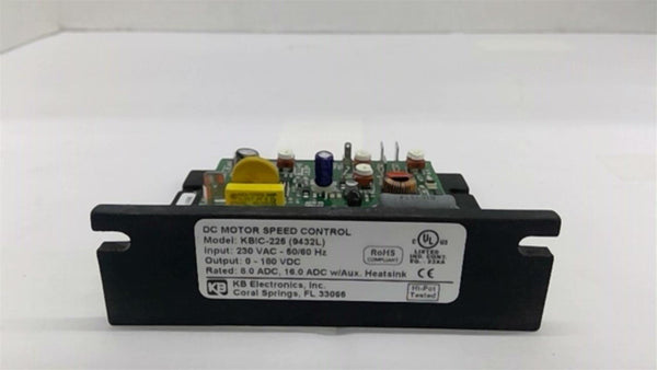 KB Electronics KBIC-225 DC Motor Speed Control Drive Circuit Board W/H ...