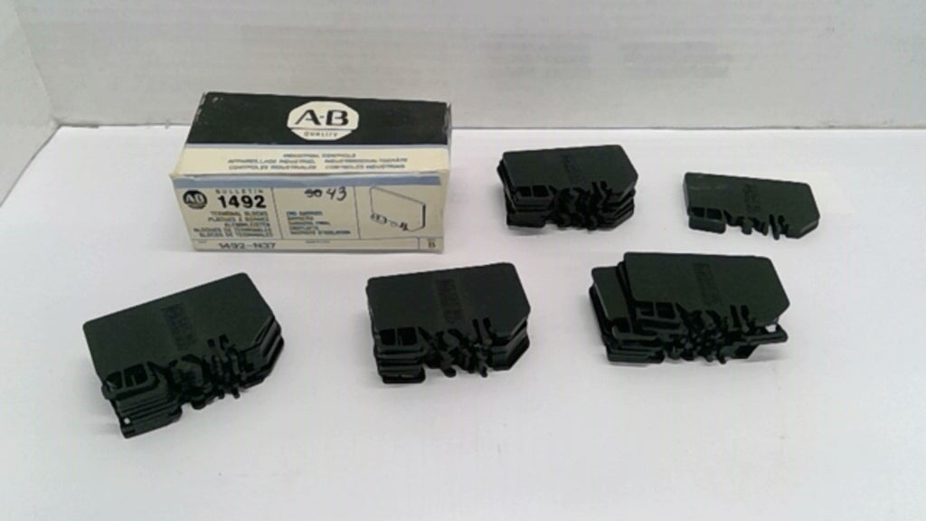 Allen Bradley 1492-N37 Terminal Blocks End Barrier Lot Of 43