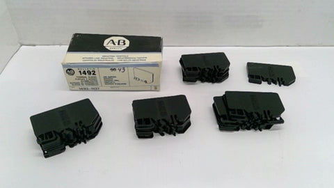 Allen Bradley 1492-N37 Terminal Blocks End Barrier Lot Of 43