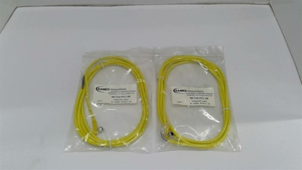 Ramco M8-FA4-PVC-2M Cable Lot of 2