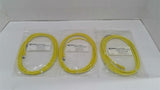 Ramco M8-FA4-PVC-2M Connecting Cable Lot of 3