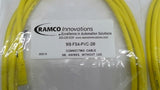Ramco M8-FA4-PVC-2M Connecting Cable Lot of 3