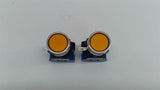 Idec HW4L-M1F10QD A-24V Pushbutton Lot Of 2