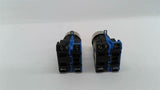 Idec HW4L-M1F10QD A-24V Pushbutton Lot Of 2
