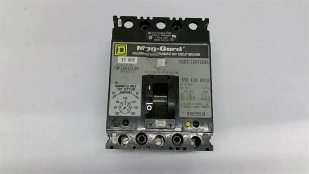 Square D FAP3601513M Circuit Breaker 15A