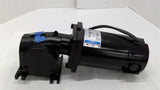 Leeson M1135040 1/8HP DC Gear motor 250 RPM TENV 90V 10:1 RAtio