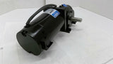 Leeson M1135040 1/8HP DC Gear motor 250 RPM TENV 90V 10:1 RAtio