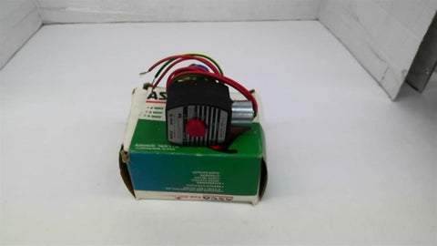 Asco EF8320G172 Solenoid Valve 1/4" 3 Watt 120 Volts