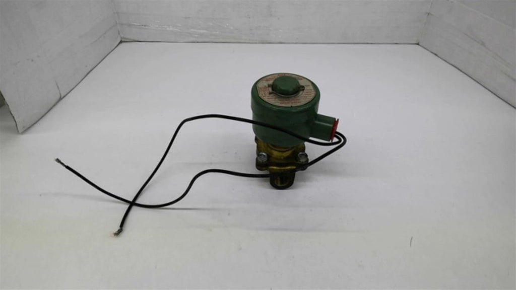 Asco Red Hat 8211B33 Solenoid Valve 120 Volts 15.4 Watts 5/8"