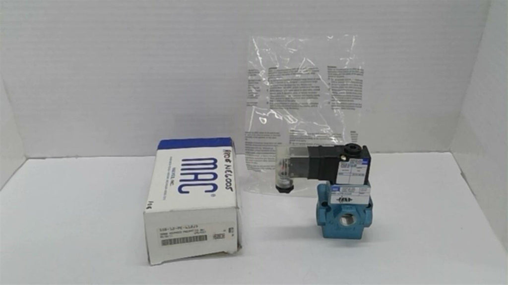 Mac 55B-12-PE-612JD Solenoid Valve w/ PED-612JC 24 Vdc Coil