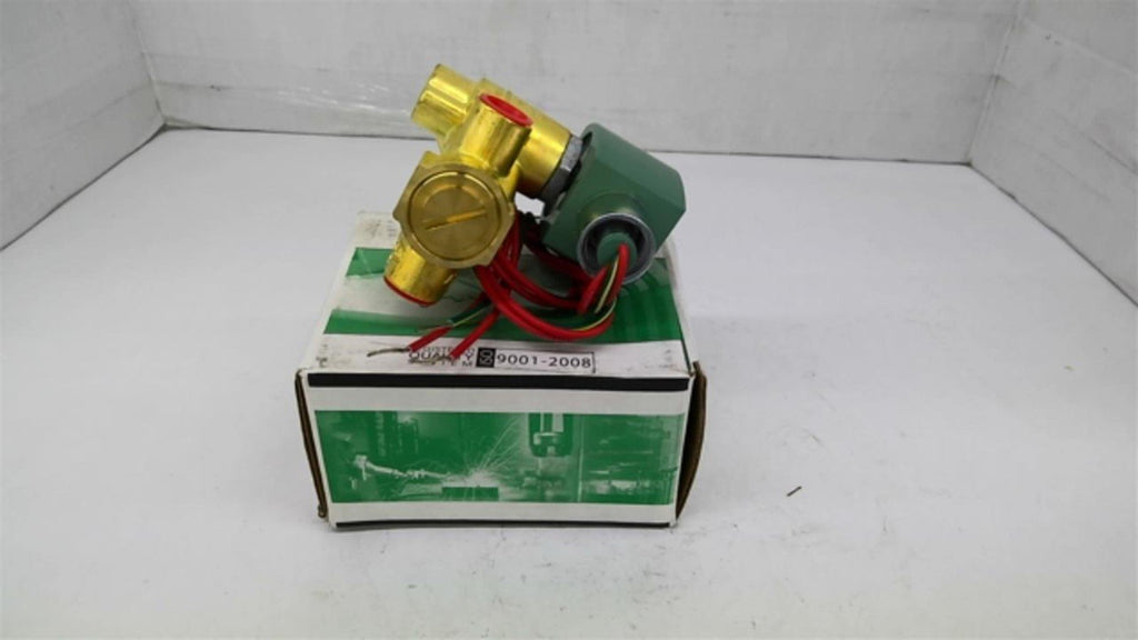 Asco Red Hat 8321G002 Solenoid Valve 3/8" 3 Watt 24 VDC