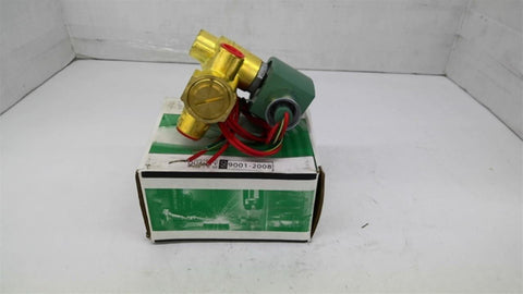 Asco Red Hat 8321G002 Solenoid Valve 3/8" 3 Watt 24 VDC