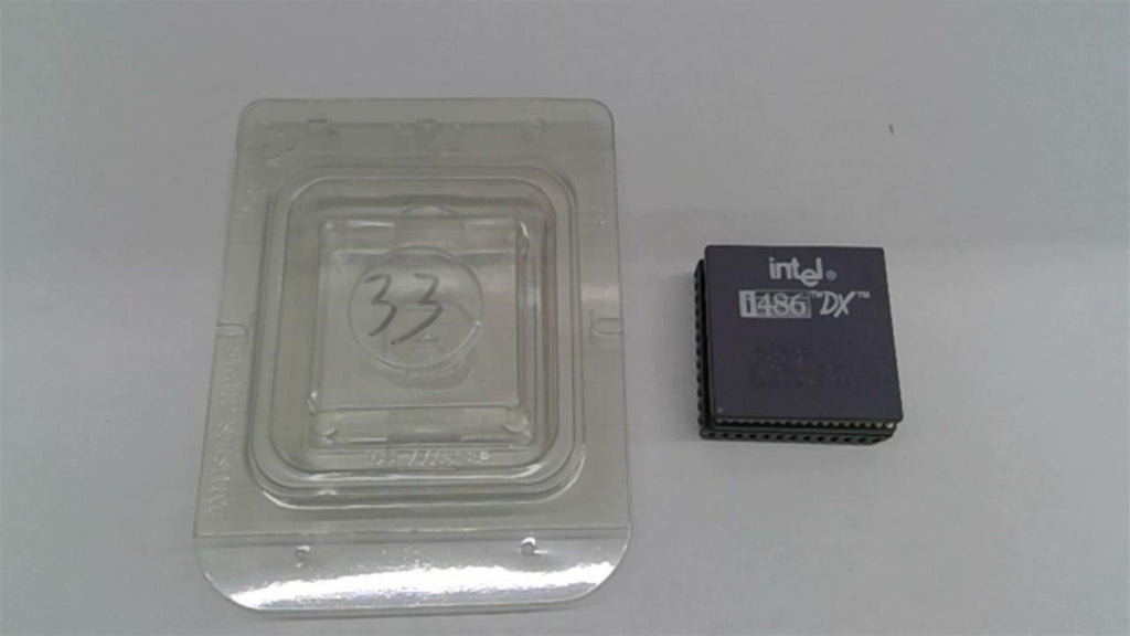 Intel 486 A80486DX-33 CPU Processor