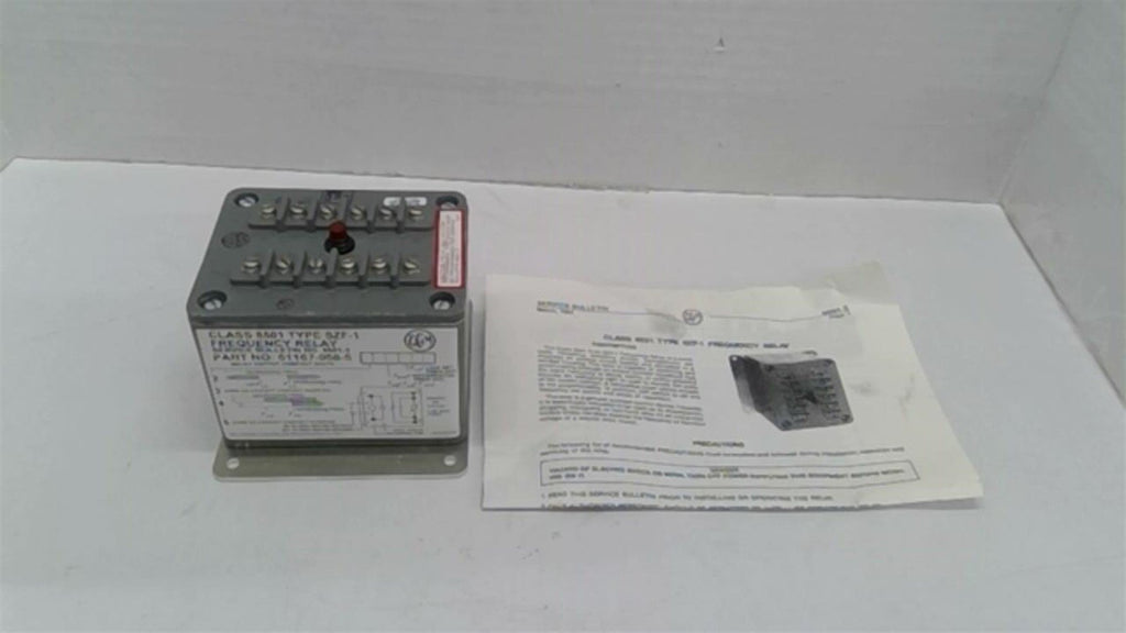SZF-1 Frequency Relay 51167-058-5 8501 230 Vdc or 115 Vac