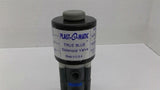 Plast-O-Matic True Blue Solenoid Valve With Pipe 24VDC 20 Watts