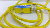 Banner F1 A LM3 Multi-Beam Fiber Optic Scanner Block With Optic Cable