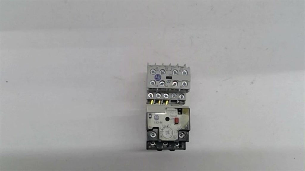 Allen Bradley 100-MO5N*3 Contactor Allen Bradley 193-M-B27 Overload Relay