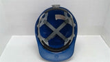 Fibre-Metal E-2 Blue Plastic Hard Hat With Ratchet Suspension