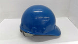 Fibre-Metal E-2 Blue Plastic Hard Hat With Ratchet Suspension