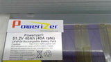 Powerizer LiFePO4 Rechargeable Battery Pack 51.2V 40AH