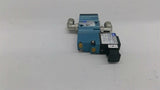 MAC 411A-B0A-DM-DFFJ-1KJ Solenoid Valve 120 PSI with DMB-DFFJ-1KJ 24 VDC 2.4 W