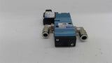 MAC 411A-B0A-DM-DFFJ-1KJ Solenoid Valve 120 PSI with DMB-DFFJ-1KJ 24 VDC 2.4 W