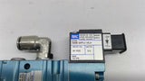 MAC 411A-BQA-DM-DFFJ-1KJ Solenoid Valve with DMB-DFFJ-1KJ 120 PSI 24 VDC 2.4 W