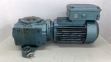 SEW DFT80K2 1HP Gear Motor 3300RPM 3PH 230/460V 9.23:1 Ratio