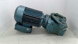 SEW DFT80K2 1HP Gear Motor 3300RPM 3PH 230/460V 9.23:1 Ratio