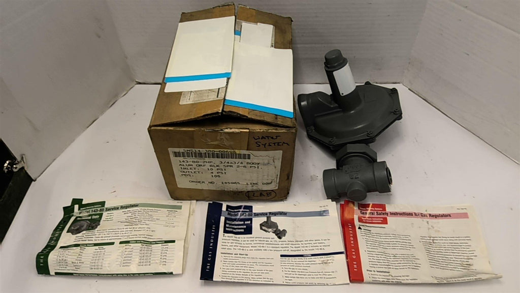 Sensus 143-80-2HP Gas Pressure Regulator 3/4x3/4 Body