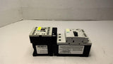 Siemens 3RT1015-1BB41 Contactor with 3RV1011-1AA10 Breaker