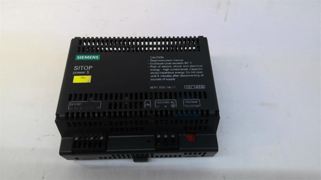Siemens 6EP1333-1AL11 SITOP Power 5 Power Supply