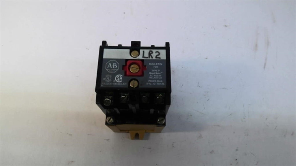 Allen-Bradley 700-P400A1 AC Relay 20 Amp 600 volts