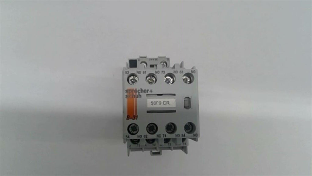 Sprecher+Schuh CA7-16C-M40 Contactor With S+S CS7-PV Top Mount Contactor