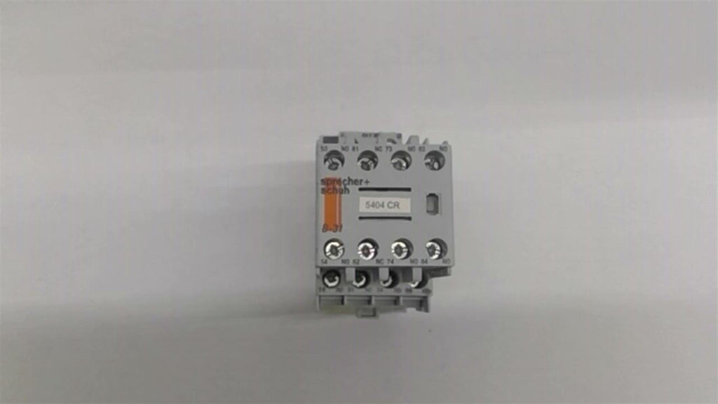 Sprecher+Schuh CS7C-40E Contactor With CS7-PV Top Mount Contactor