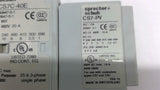 Sprecher+Schuh CS7C-40E Contactor With CS7-PV Top Mount Contactor