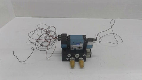 MAC 24A-ED-CAB-EM2-RDDA-1RA 3 Solenoid Valve With Base & 4 EMSB-RDDA-1RA
