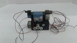 MAC 24A-ED-CAB-EM2-RDDA-1RA 3 Solenoid Valve With Base & 4 EMSB-RDDA-1RA