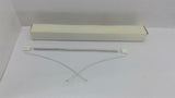 64231024 Bare Quartz Halogen Infra Red Medium Wave Braided Leads 235V 1000W