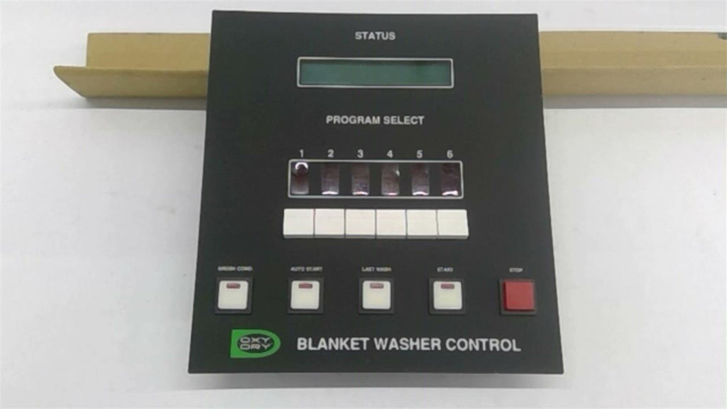 Oxy Dry Blanket Washer Control