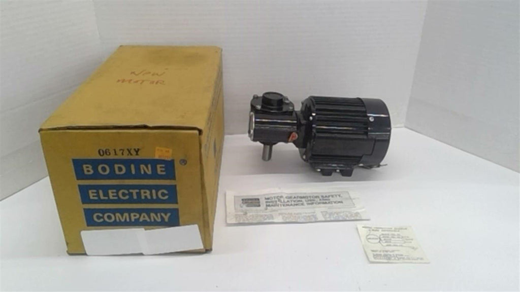 Bodine 42R4BFSI-5L 1/8HP Gear Motor 170RPM 1PH115V 60HZ 10:1Ratio