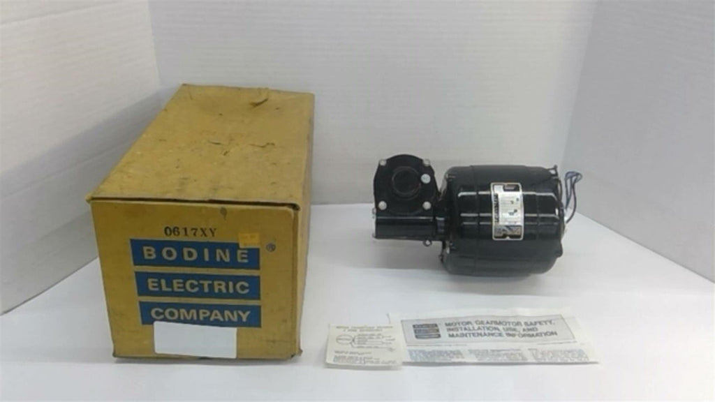 Bodine NSI-54RL 1/8HP Gearmotor 170RPM 1PH 115V 60HZ 10:1 Ratio