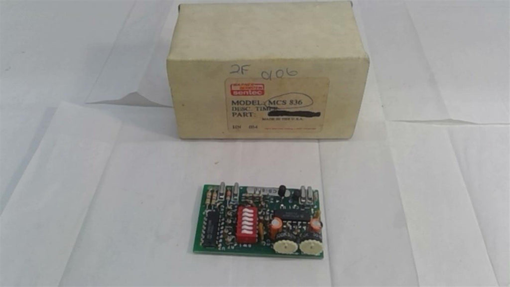 Warner Bernstein Sentec MCS 836 Board 701-9415